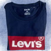 T-shirt Levis Bleu - Unisexe