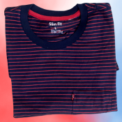 T-shirt Slim Fit rayé - Unisexe