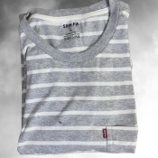 T-Shirt rayé Slim Fit -Unisexe