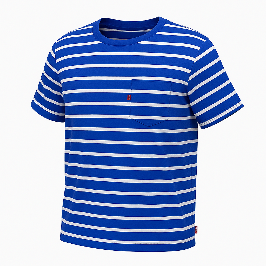 T-Shirt rayé Slim Fit - Unisexe