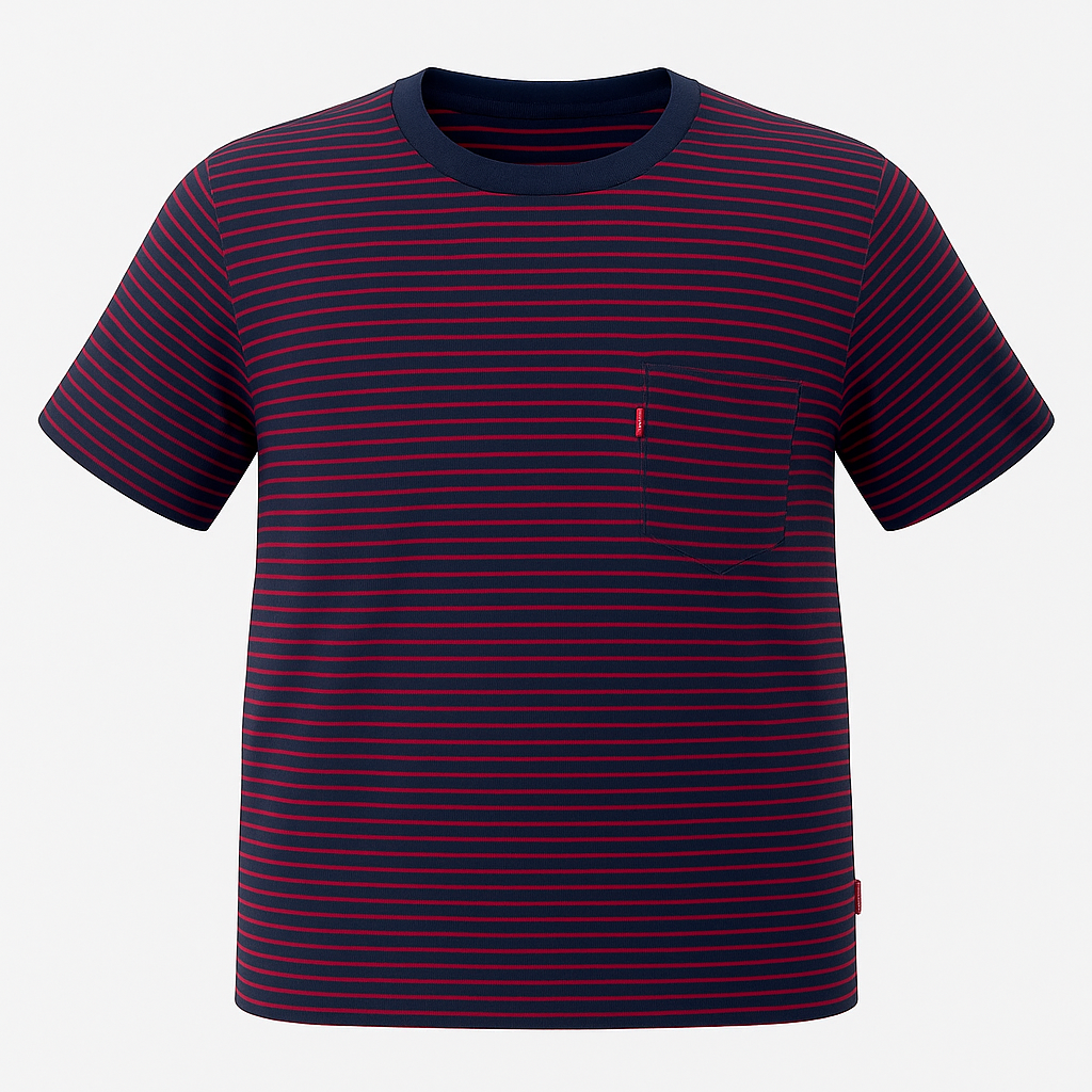 T-shirt Slim Fit rayé - Unisexe